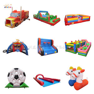 Parcours d'obstacles gonflable WINSUN Crazy Game 5k, parcours d'obstacles gonflable pour adultes pour événements - Product Image 5