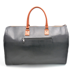 Premium Quality Customized Logo Lightweight Zipper Unisex Leather <b>Duffle</b> <b>Bag</b> <b>Large</b> Capacity Fashionable Luxury Travel Luggage - Product Image 3