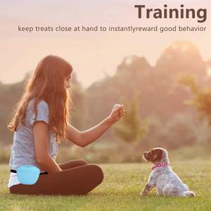 Free sample Pet Training Portable <b>Pouch</b> Poop Bag Dispenser Portable <b>Dog</b> <b>Treat</b> Bag for Puppy or Kitten Outdoor Training Travel - Product Image 5