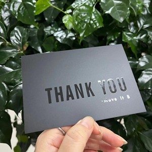 Chất Lượng Hàng Đầu Sang Trọng Tùy Chỉnh Vàng Lá Biểu Tượng Kinh Doanh Thẻ Quảng Cáo Bưu Thiếp Thiệp Chúc Mừng Công Ty Khuyến Mãi Cảm Ơn Bạn Thẻ - Product Image 6