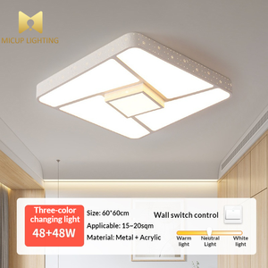 Lámpara de Techo de Silicona con Forma de Pétalo Redondo de Alta Calidad, Estilo Nórdico, para Sala de Estar, Dormitorio, Nueva Lámpara de Techo <span class=keywords><strong>LED</strong></span> China para Comedor - Product Image 3