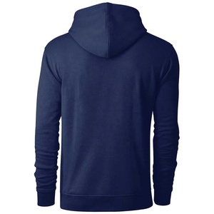 Sweat à capuche en molleton mélangé de coton pour l'hiver, idéal pour les activités de plein air – Molleton uni teint de qualité supérieure pour l'hiver - Product Image 5