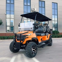 Chariot utilitaire robuste de qualité supérieure avec chariot de golf et chariot électrique à 4 roues pour la visite des vergers
