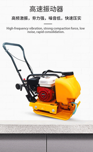 Compactador de placas vibratorias de grado profesional diseñado para cumplir con los estrictos estándares de la industria para la calidad y seguridad de la compactación - Product Image 5