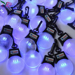 Cao cấp tùy chỉnh móc khóa & Carabiners khác nhau Logo in LED phản xạ ba nhấp nháy chế độ linh hoạt khuyến mại Quà Tặng - Product Image 2