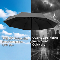 Mini parapluie de voyage pour sac à main avec étui, petit parapluie compact anti-UV, léger, minuscule parapluie de poche avec impression de logo
