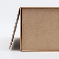 Boîte en papier rigide réutilisable et écologique avec fermeture magnétique, design personnalisé élégant et gaufrage, pour emballage de miel, bijoux et mariages