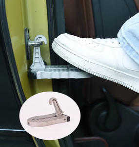 Support de toit pliable en alliage d'aluminium avec pédale, marteau de sécurité universel pour portière de voiture, accessoires extérieurs multifonctionnels auxiliaires - Product Image 3