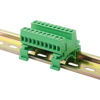 Connecteur industriel enfichable mâle-femelle, paire de bornes DIN 2EDGUKR-5.08 pour armoire de commande industrielle