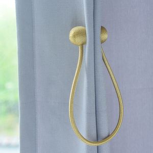 Exquisite High Quality Magnetic Curtain Tie Back Factory Produce Curtain Accessories New Design Magnetic <b>Tieback</b> - Product Image 4