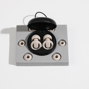 ที่อุดหูซิลิโคนแบบใช้ซ้ำได้ 4 คู่ ป้องกันเสียงรบกวน สำหรับนอนหลับ ลดเสียงรบกวน ป้องกันเสียง ที่อุดหูสำหรับนอน - Product Image 6