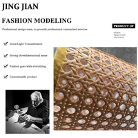 Abat-jour en rotin tressé moderne et personnalisé, style traditionnel unique pour chambre à coucher, prix compétitif, application minimaliste