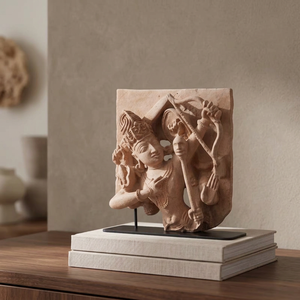 Estatua de Shiva Tripurantaka, Réplica de Arte de Templo Hindú, Escultura de Museo - Product Image 2