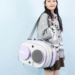 Yeni moda sıcak satış taşınabilir nefes katlanabilir benzersiz köpek kedi evcil hayvan taşıyıcı - Product Image 3