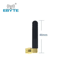 Antena Inalámbrica Recta de Goma Ebyte TX490-JW-5 2.0dBi 50Ω 490MHz con 90° °   Codo - Product Image 2
