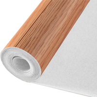 Revêtement de sol en rouleaux de vinyle PVC blanc de 2,5 mm pour pont de bateau, linoléum rouge pour la danse
