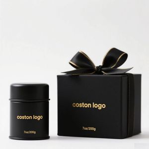 Caja de Cartón Rígido de Diseño Personalizado con Materiales Reciclados para 3 Velas en Frasco con Inserto de Espuma con Relieve y Accesorios de Esponja - Product Image 2