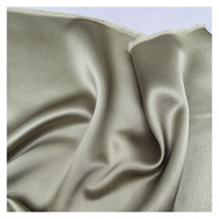 Couleurs disponibles doux lisse 74% acétate 26% polyester tissu satiné brillant de luxe pour robe de soirée