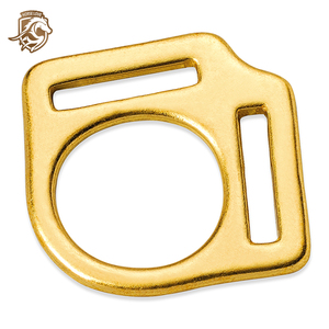 YF10144B <span class=keywords><strong>3</strong></span>/4 "1" Messing Horse Halfter Sweatshirt Schnalle Industrielles OEM-Modell mit Haken Anpassbare Pferde hardware - Product Image 1