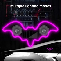 Nouvelle lumière d'ambiance pour voiture Longyang 013, effet de respiration et de battement de cœur, 12V 5W, fixation par ventouse, décoration de fenêtre, garantie 1 an
