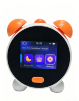 Réveil intelligent pour enfants avec assistant d'étude, dispositif de chat vocal IA, enregistreur d'histoires pour l'éducation précoce des enfants