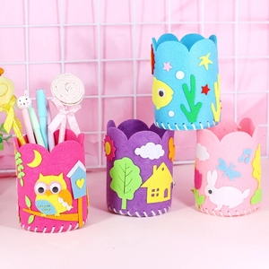 Porte-crayon artisanal pour enfants, jouets éducatifs pour enfants, bricolage créatif, artisanat - Product Image 1