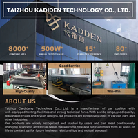 Karpet Mobil Kulit PVC 3D Mewah KADDEN Grosir, Tahan Air, Awet, Custom untuk SUZUKI Swift 2012-2015 Warna Hitam