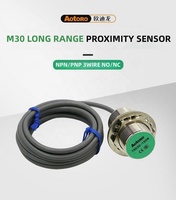 Commutateur de capteur de proximité d'ascenseur M30 TRD30-25DN NPN-détection inductive IR pour les systèmes d'automatisation d'ascenseur