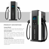 Station de recharge DC pour véhicules électriques 60kW 120kW 180kW 240kW CCS2 OCPP 1.6J CE IP55 IK10, pour l'Europe, double pistolet, compteur MID, extérieur, public