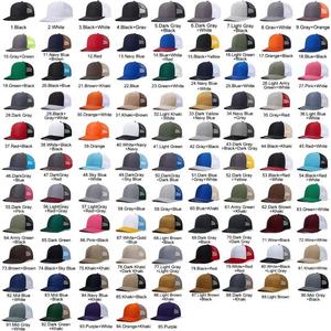 Casquettes Snapback vierges 6 panneaux de haute qualité pour hommes, casquette de camionneur personnalisée 112 - Product Image 6
