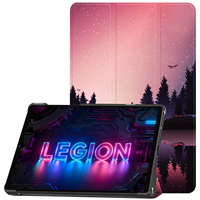 Étui pour tablette avec fonction de veille/réveil automatique pour Lenovo Legion Y700 Gen5 2026, fin et léger, support pliable à trois volets, 8,8 pouces, antichoc