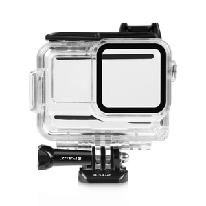 For Insta360 Ace Pro PULUZ 60m <strong>Underwater</strong> Waterproof Housing Case with Base Adapter Screw - Product Image 1