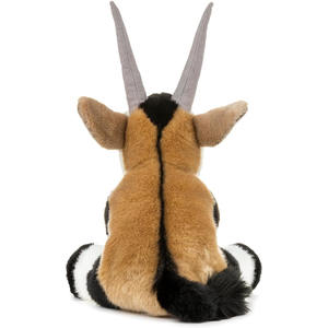 Gerçek görünüm oturan uzun boynuzları ile Oryx itin Squishy oyuncak hediye öğrenme çocuklar için 12 inç yumuşak karışık renk antilop oyuncak - Product Image 3