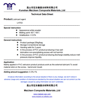 Feuille de PVC ; Tuyau ; Lubrifiant composite LH-703 à effet de protection environnementale efficace