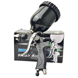 Pistolet de peinture HVLP, buse de 1,4 mm, alimentation par gravité, aluminium, OEM, pour usage domestique et automobile - Product Image 1