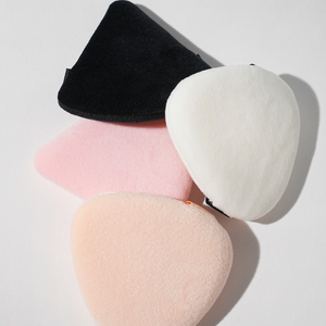 Éponge de maquillage carrée triangulaire en velours de coton super doux, sans latex, pour poudre libre, lavable, cosmétique, beauté - Product Image 4