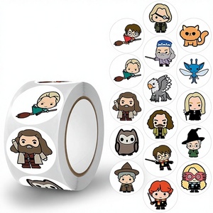 สติกเกอร์ PVC ลายโดบี้อายส์โรลแบบติดเอง ยอดนิยมสำหรับตกแต่งสมุดบันทึก - Product Image 1