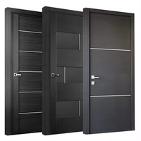 Porte en bois ignifugée de haute qualité certifiée BS pour hôtel intérieur HPL 30/60/90/120 minutes Porte ignifugée pour hôtel