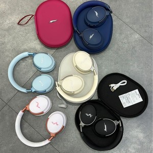 Auriculares inalámbricos QC65 supraaurales con estuche de carga plegable para teléfono móvil, carga tipo C, códec AAC - Product Image 2