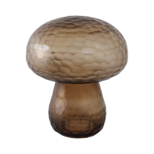 Scultura di Fungo in Vetro con Design Intagliato per Decorazione Casa, Soggiorno, Mensola, Tavolino da Caffè - Product Image 2