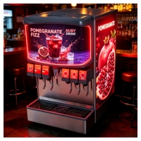 Affiche publicitaire EL pour réfrigérateurs et congélateurs. À coller sur la porte, le panneau latéral ou le dessus. pour les promotions de boissons et de glaces