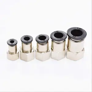 Pneumatic Push Fitting PC Series Male Threaded Quick Push Connect Pneumatic Brass Fitting Connector Fitting
