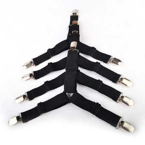 बिस्तर शीट क्लिप पट्टियाँ धारक गद्दे क्लिप लोचदार फिट शीट फास्टनरों पकड़ - Product Image 5