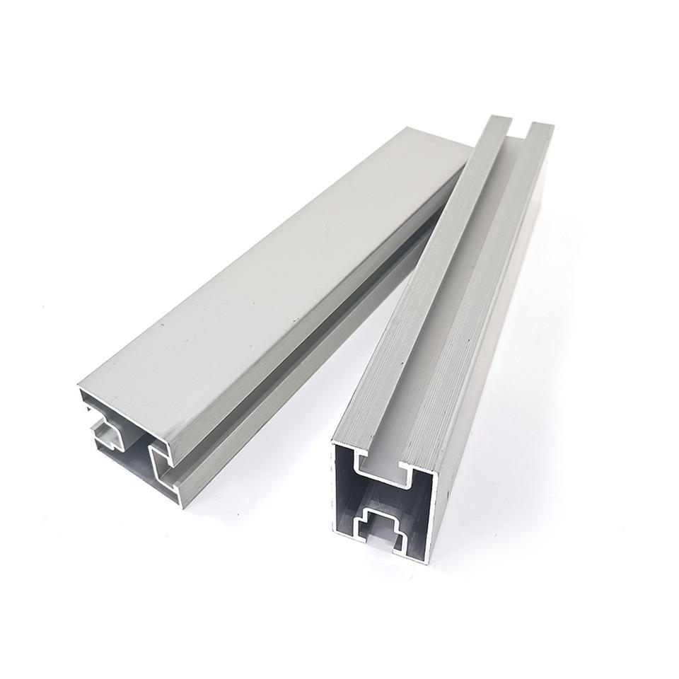 Interlocking Profiles Solar Custom Aluminium Alloy Extrusion Profiles for Solar Mounts