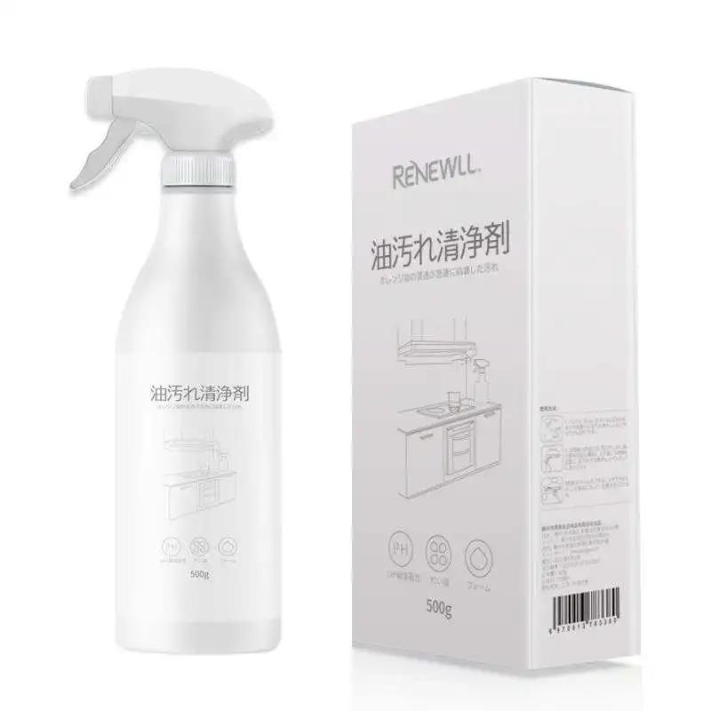 500ml High quality spray cleaner kitchen cleaner spray foam kitchen cleaner for cleaning oven kitchen detergent