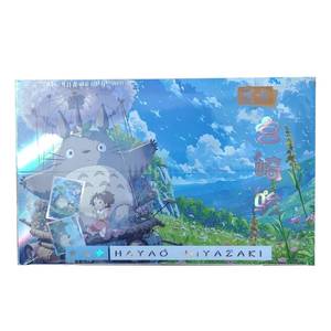 Tarjeta Coleccionable de Anime Miyazaki: Viaje Curativo de <span class=keywords><strong>Chihiro</strong></span> y <span class=keywords><strong>Totoro</strong></span>, Ciudad en el Cielo, Juego de Cartas Coleccionables CGG, Anime Studio Ghibli - Product Image 2