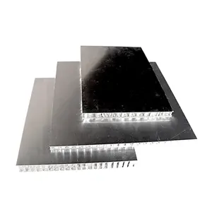 5457 5A05 ses emici alüminyum alaşımlı petek Panel bina için 15mm 20mm alüminyum fiberglas petek sandviç levha