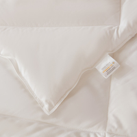 Luxus 300TC Cotton Shell Quilt Tröster Bettdecke Bedrucktes Muster Vier Jahreszeiten Winter Sommer Reine Bambus Gefüllte Wurm Bettwäsche
