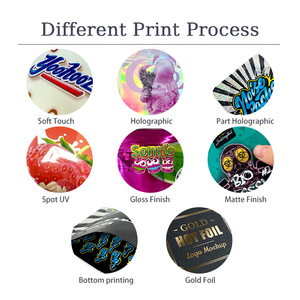 Imprimé personnalisé Unique Découpé Forme Irrégulière Comestible Cali Packs 8e Bouchon Anti-Odeur 3.5 Die Cut Mylar Sacs avec Boîtes - Product Image 5
