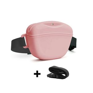 Bolsa de Silicona para Premios de Perro con Logotipo Personalizado, Bolsa para Premios con Clicker de Entrenamiento para Correa, con Cierre Magnético y Clip para Cintura - Product Image 6